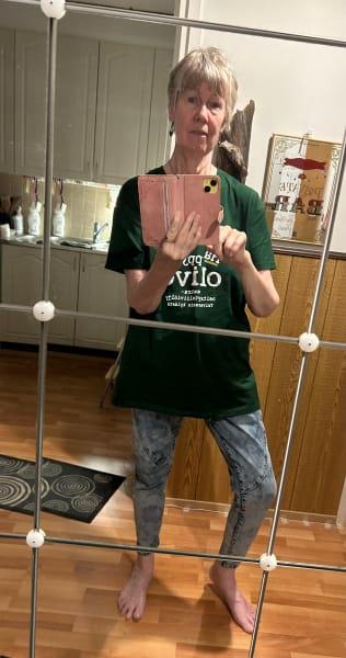 Kuva numero 3 jossa Happy Oliven asiakas on ottanut kuvan Happy Olive T-paidastaan.