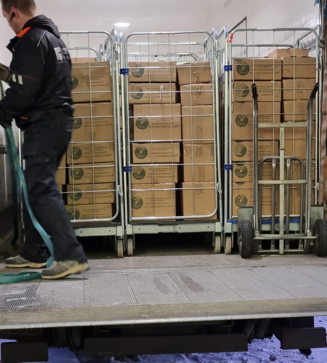 Verkkokaupan toimitukset