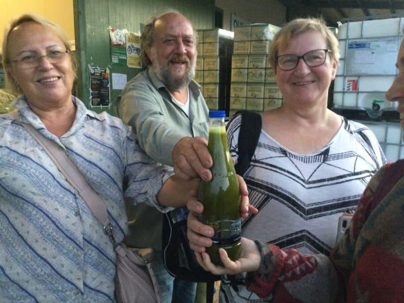 Aivan tuore vastapullotettu öljy