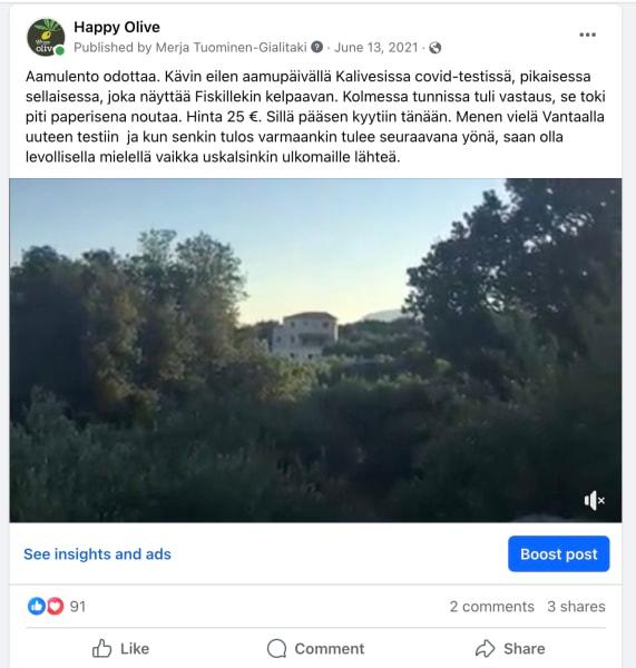 Pienviljelijöiden tuore oliiviöljy saadaan varhain korjatusta sadosta (Early Harvest)